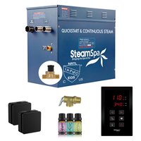 SteamSpa Oasis Series 10500-Watt Matte Black Steam Generator | OATS1050MB-A