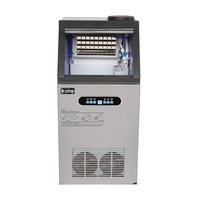 Winado 110-lb Ice Per day Freestanding Cubed Ice Maker ( Stainless steel ) | LO1G46000358