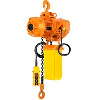 SVOPES 1 Ton 1-phase Industrial Electric Chain Hoist G80 Chain. 1000kg Lift Capacity. Heavy-duty Lifting. Workshop. Warehouse. Construction one_size