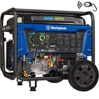 Westinghouse Remote Electric Start 12500 / 9500 -Watt Gasoline/Liquid propane Dual fuel Portable Generator Rubber | WGEN9500DFC