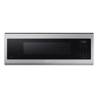 Samsung Smart SLIM 1.1-cu ft Low Profile Over-the-Range Microwave ( Fingerprint Resistant Stainless Steel ) | ME11A7510DS