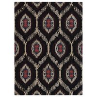 Rugsotic Carpets HAND TUFTED WOOL ECO-FRIENDLY AREA RUGS - 6'x9' Rectangle Shape Brown Beige Color Geometric Modern Design High Pile Thick Handmade