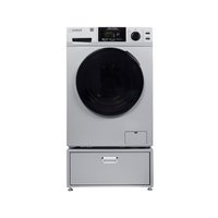 Equator Advanced Appliances Silver Ventless All-In-One Washer Dryer Combo | EZ 4700 S + PDL 4455