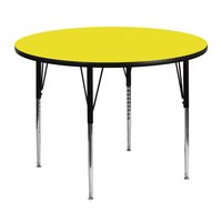 Flash Furniture Yellow Round Kid's Play Table | 847254025218