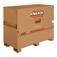 KNAACK STORAGEMASTER Piano Box 30-in W x 60-in L x 46-in H Brown Steel Jobsite Box Large | 89