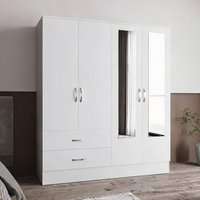 Watnature White Engineered Wood Dressers and Chests and 19.5 x 63 x 71.1 in featuring Storage | UNWLO3CB8ICX