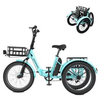 Esazn 20-in Adult unisex E-bike in Blue | P1600161-TK120432PK