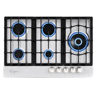 Empava Gas Stove 30-in 5 burners Stainless steel Gas Cooktop | EMP-30GC38