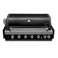 Mont Alpi Built-in Grills Black Stainless Steel 44-in W Liquid Propane Built-in Grill Gas grill one_size | MABI805-BSS