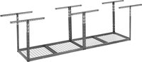 Gladiator Adjustable Height Overhead Garage Storage 350-lb in Gray Steel ( 24-in W x 96-in D ) | GALS28M2KG