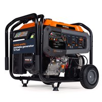 Generac 49 State 12500 / 9500 -Watt Gasoline/Liquid propane/Natural gas Tri fuel Portable Generator | G0080630