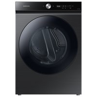 Samsung 7.6-cu ft Stackable Vented Electric Dryer with Steam Cycle ( Brushed Black ) | DVE53BB8700V
