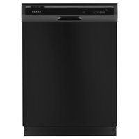 Amana 24-in Front Control Built-in Dishwasher ( Black ) ENERGY STAR, 63-Decibel Standard Sound Level | ADB1400AGB