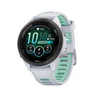 Garmin Forerunner 265S Running Smart Watch with Step Counter, Heart Rate Monitor and GPS Enabled in White | GRM0281004