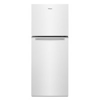 Whirlpool 11.6-cu ft Counter-Depth 24-in Wide Top-Freezer Refrigerator ( White ) | WRT112CZJW