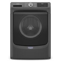Maytag High Efficiency Large ( 4.8-cu ft ) Front-Load Washer with Steam Cycle ( Volcano Black ) Stainless Steel | MHW6630MBK