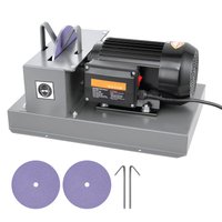 VEVOR Lawn Mower Blade Sharpener 2/3HP 500W Lawnmower Blade Grinder with 7-inch Ceramic Grinding Wheel Powerful Bench Mower Sharpening Machine for