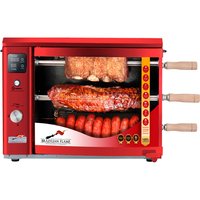 Brazilian Flame 1.67-Sq. in Red Portable Liquid propane Grill | BG-03LX-RED