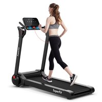 Costway Costway Foldable Treadmill in Black | SP37068BK