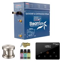 SteamSpa Oasis Series 4500-Watt Brushed Nickel Steam Generator | OAW450BN
