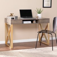 Safavieh Bardmont Two-Tone Desk with Storage | HO1094237
