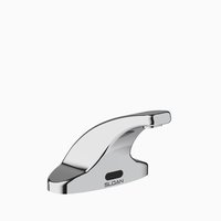 Sloan Polished Chrome 4-in centerset Touchless Low-arc Commercial Touchless Bathroom Sink Faucet | 3362119