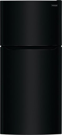 Frigidaire 18.3-cu ft Top-Freezer Refrigerator ( Black ) Garage Ready | FFTR1835VB