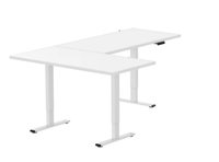 FlexiSpot 48 White Modern/Contemporary Standing desk | E2LW487224-W