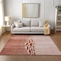 Addison Rugs Chantille ACN627TR 9 x 12 (ft) Terracotta Rectangular Indoor/Outdoor Geometric Machine washable Area rug Polyester in Orange