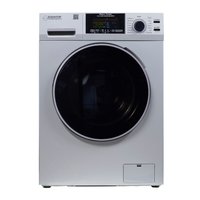 Equator Advanced Appliances Convertible Ventless/Vented Drying Compact Pet Version 1.62-cu ft Vented All-In-One Washer Dryer Combo ( Silver )