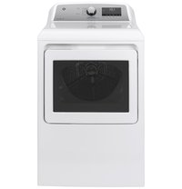 GE 7.4-cu ft Vented Gas Dryer with Steam Cycle ( White ) | GTD84GCSNWS