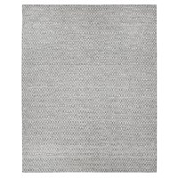 Solo Rugs Flatweave 6 x 9 (ft) Loomed Wool Cream Rectangular Indoor Geometric Professionally Clean Only Area rug in Gray | S8018-06000900-CHAR