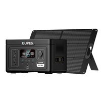 OUPES 1200W 992Wh Solar Generator Push Button Start LiFePO4 Battery with 100W Panels for Camping RV | SG-S012+100