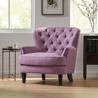 Christopher Knight Home Tafton Light Purple Fabric Club Chair in Pink | 296539