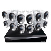 Night Owl FTD2 Indoor/Outdoor 12-Camera Hardwired Spotlight1Tb Hard Drive Security Camera System | FTD2-161-12L-B