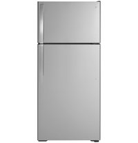 GE 16.6-cu ft Standard-Depth 28-in Wide Top-Freezer Refrigerator with Ice Maker ( Stainless Steel ) ENERGY STAR Certified | GIE17GSNRSS