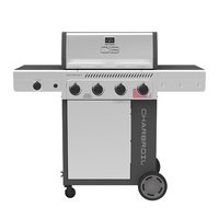 Charbroil Flavormax Performance Series Gray 4 -Burner Liquid Propane Gas Grill 1 -Side Burner | 463219225
