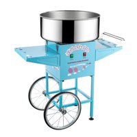 Great Northern Popcorn Blie Floor Cotton candy machine cart ( 1000 -Watt ) Stainless Steel in Blue | 788731NXA