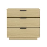 Blisstyle Nightstand in Natural Oak Modern Farmhouse Bedroom Nightstands End Tables Living Room one_size | NS687