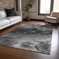 Addison Rugs Chantille ACN590GY 10 x 14 (ft) Polyester Gray Rectangular Indoor/Outdoor Abstract Machine washable Area rug | ACN590GY10X14