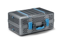 NOMAD Grills 18.5-in W Gray + Blue Charcoal Grill | NG-2001-GG
