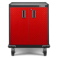 Gladiator Premier Wall GearBox 28-in W x 34.5-in H x 25.5-in D Freestanding Steel Garage Cabinet in Red one_size | GAGB272DLR