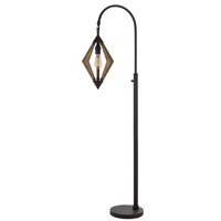Benzara Floor Lamps 67-in Black Standard Floor Lamp with | BM224843