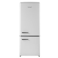 iio Retro FF1 7-cu ft Standard-Depth 21.5-in Wide Bottom-Freezer Refrigerator Frost White ) ENERGY STAR Certified | MRB192-07IOFW