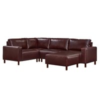 SINOFURN Couches, Sofas & Loveseats Polyester one_size in Red | SYA3100072BG