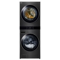 LG Washtower Stacked Laundry Center with 5-cu ft Front load Washer and Electric 7.4-cu ft Dryer (ENERGY STAR) | WKEX300HBA