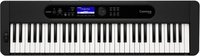 Casio - CT-S400 Full-Size Keyboard with 61 Keys and Bluetooth - Black