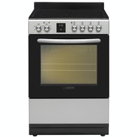 Equator - 2.4 cf. Electric Convection Range 24 inch 4 Ceramic Burner Smooth Top + Oven Air Fryer, Bake, Grill, Broil 220V - Stainless Steel