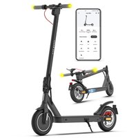 5th Wheel - V30PRO Foldable Electric Scooter w/ 20 mi Max Operating Range & 18 mph Max Speed - Black