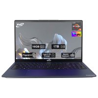 NIMO - 15.6 FHD IPS Laptop-Computer AMD Ryzen 5 16GB RAM 1TB SSD 3.7GHz - Blue